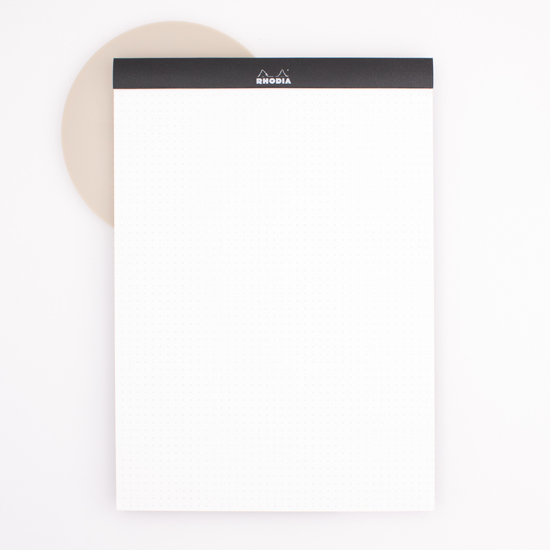 Rhodia Blocco n°18 A4 Dot Nero