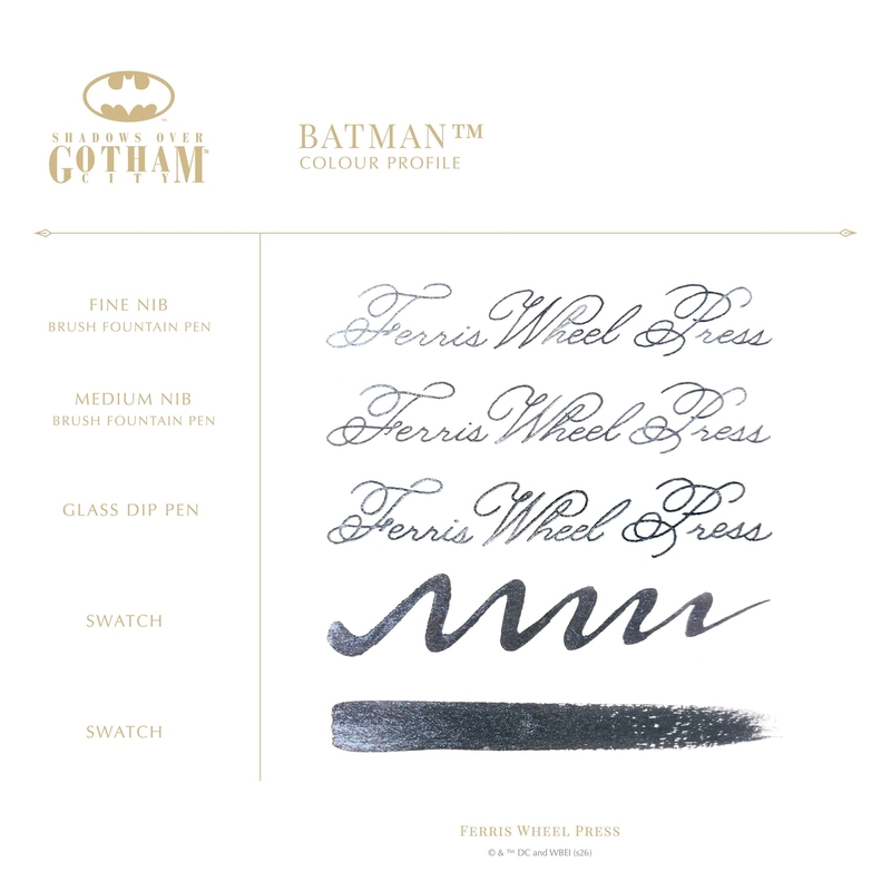 Ferris Wheel Press Ferris Wheel Press x Batman Batman Inchiostro 38 ml Edizione Limitata