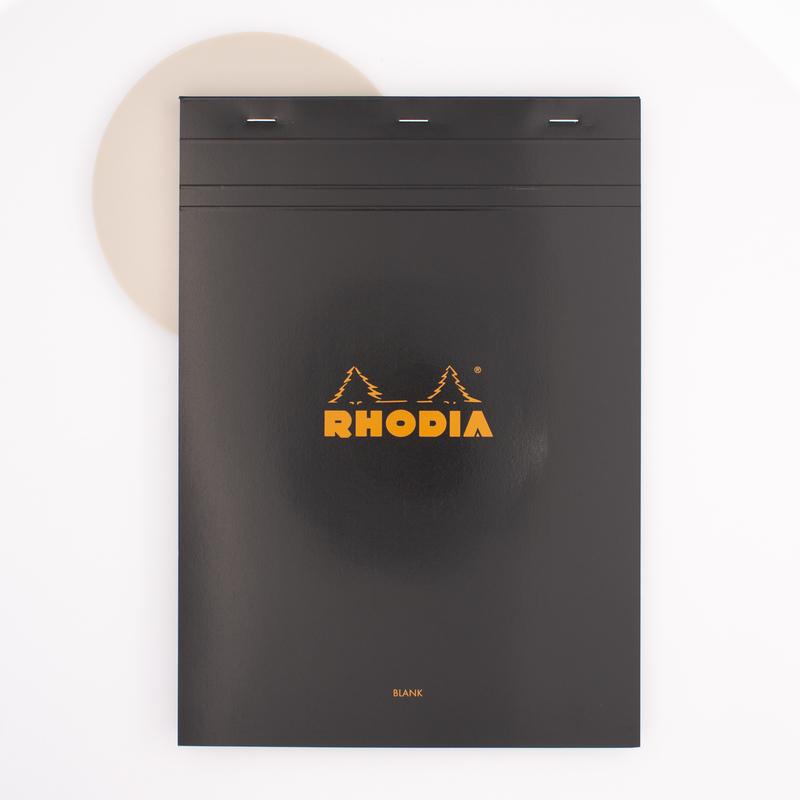 Rhodia Blocco n°18 A4 Blank Nero Rhodia Blocco n°18 A4 Blank Nero