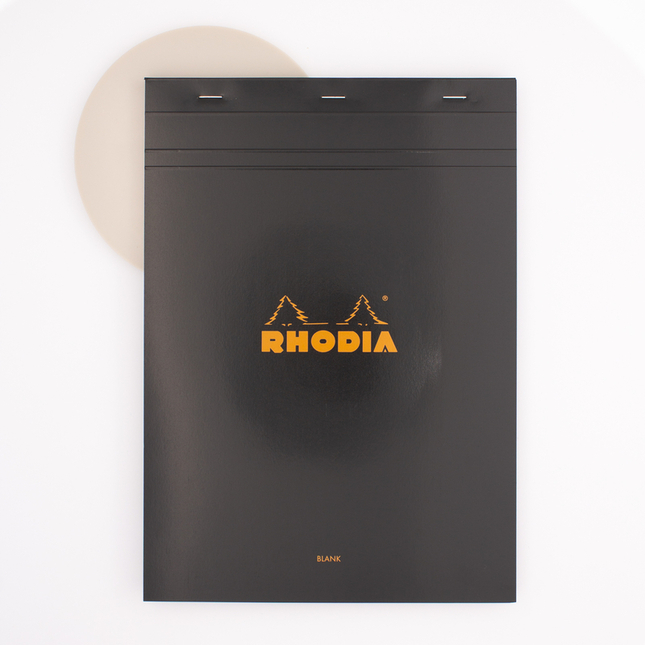 Rhodia Blocco n°18 A4 Blank Nero