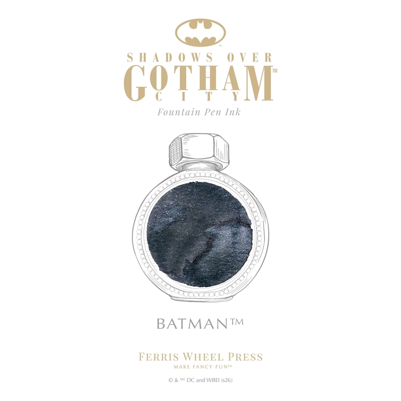 Ferris Wheel Press Ferris Wheel Press x Batman Marquise Set Penna Stilografica e Inchiostro Batman