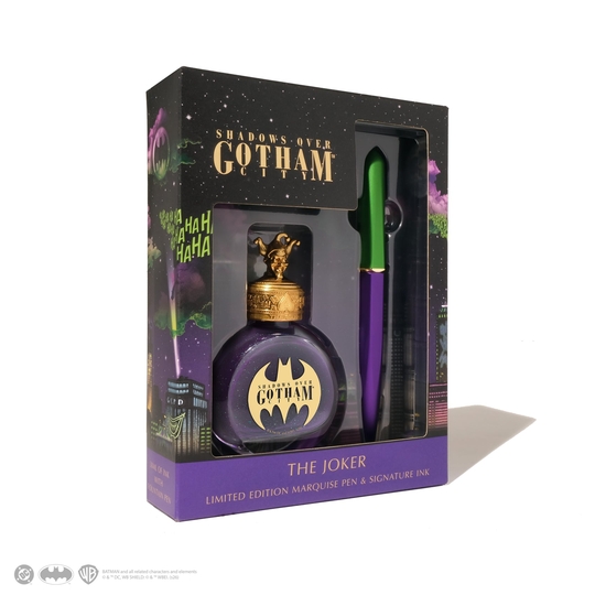 Ferris Wheel Press x Batman Marquise Set Penna Stilografica e Inchiostro Joker