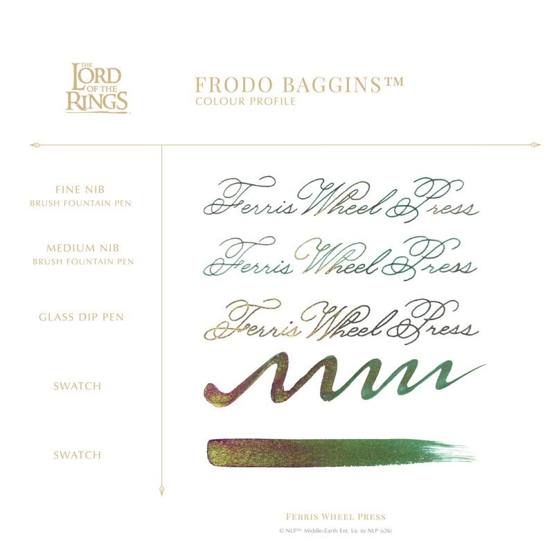 Ferris Wheel Press Ferris Wheel Press x Il Signore degli Anelli Frodo Inchiostro 38 ml