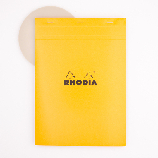 Rhodia Blocco n°18 A4 Quadretti Arancione