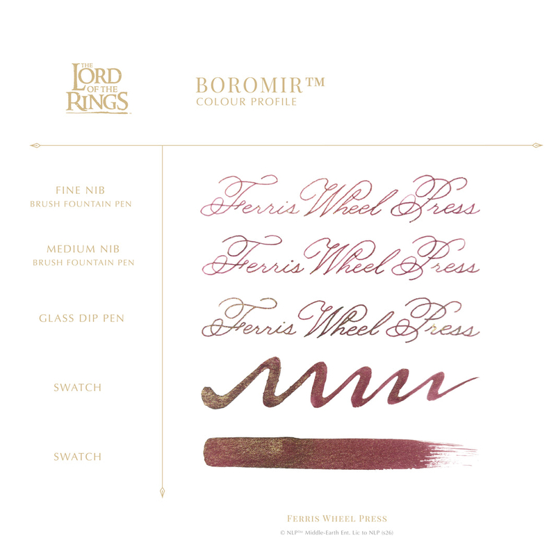 Ferris Wheel Press Ferris Wheel Press x The Lord of The Ring Boromir Ink Bottle 38 ml