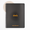 Rhodia Quaderno Spirale A4+ Dot Nero Rhodia Quaderno Spirale A4+ Dot Nero