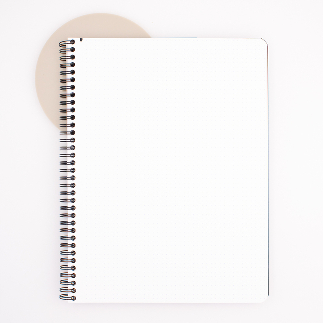 Rhodia Spiral Notebook A4+ Dot Black