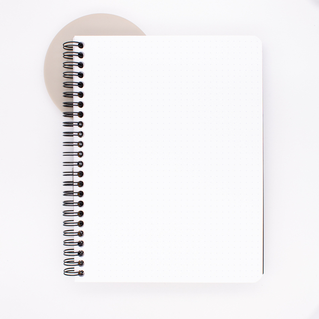Rhodia Quaderno Spirale A5+ Dot Nero