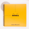 Rhodia Reverse Quaderno Spirale Dot Arancione