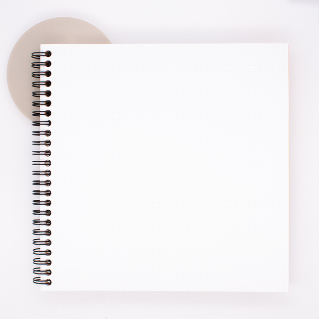 Rhodia Reverse Quaderno Spirale Dot Arancione