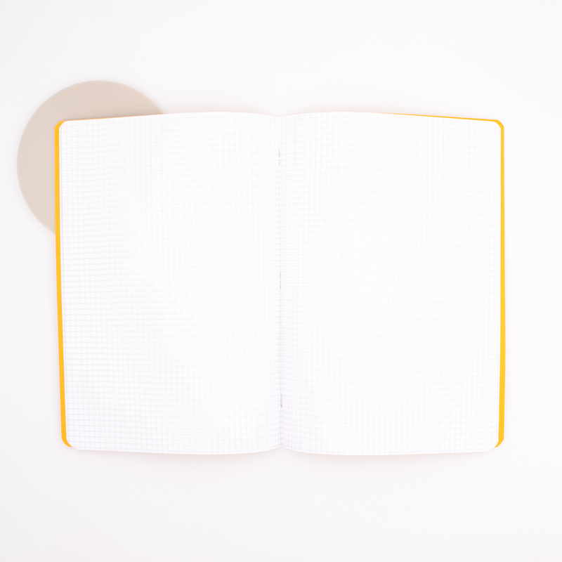 Rhodia Staplebound notebook A4 Grid Orange