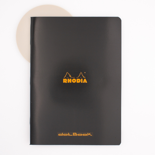Rhodia Staplebound A4 Dot Black