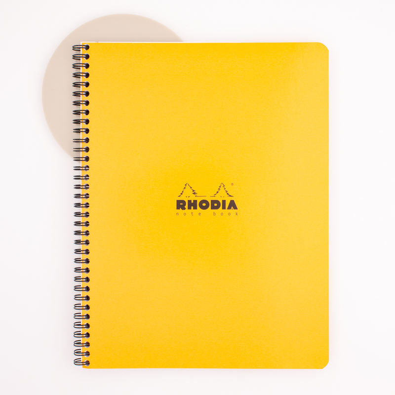 Rhodia Spiral Notebook A4+ Grid Orange