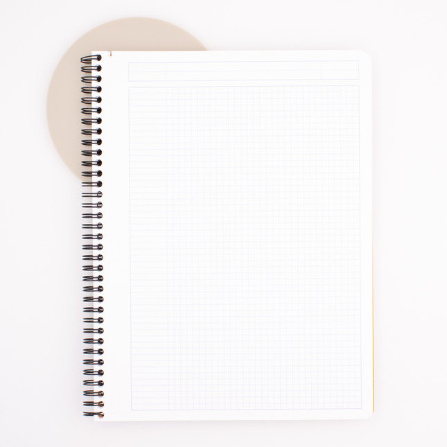 Rhodia Spiral Notebook A4+ Grid Orange