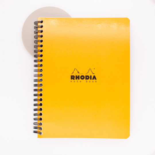 Rhodia Quaderno Spirale A5+ Quadretti Arancione