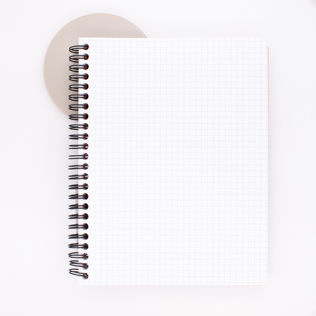 Rhodia Spiral Notebook A5+ Grid Orange