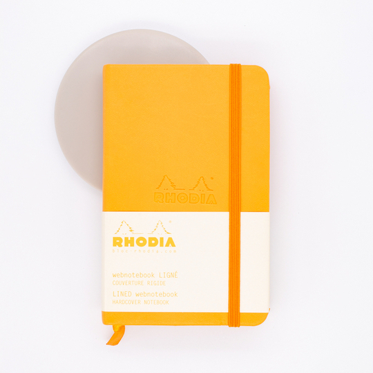 Rhodia Webnotebook A6 Lined Orange