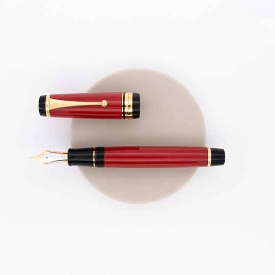 Pilot Custom Urushi Fountain Pen Red Ebonite