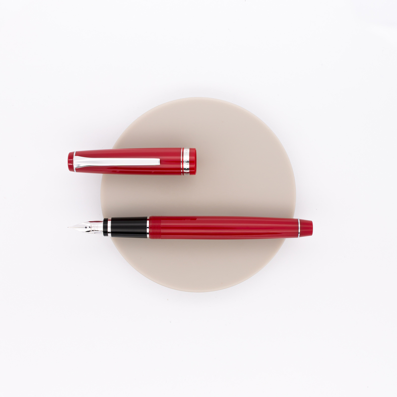 Pilot Falcon Elabo Penna Stilografica Rossa