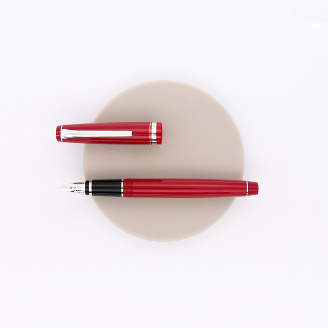 Pilot Falcon Elabo Penna Stilografica Rossa