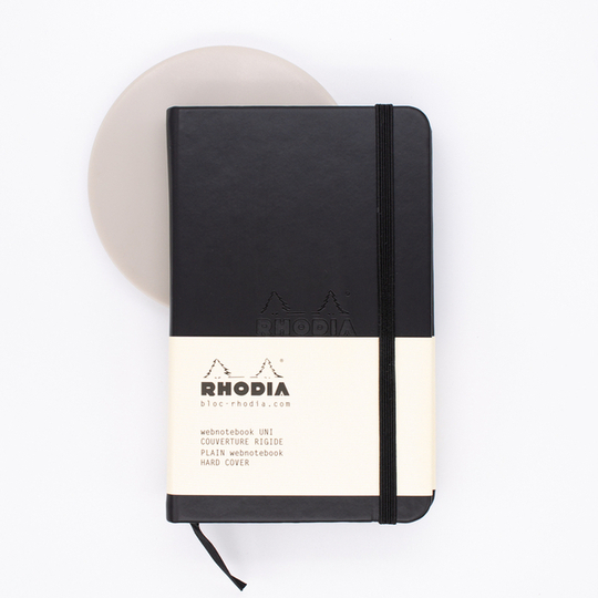 Rhodia Webnotebook A6 Blank Black
