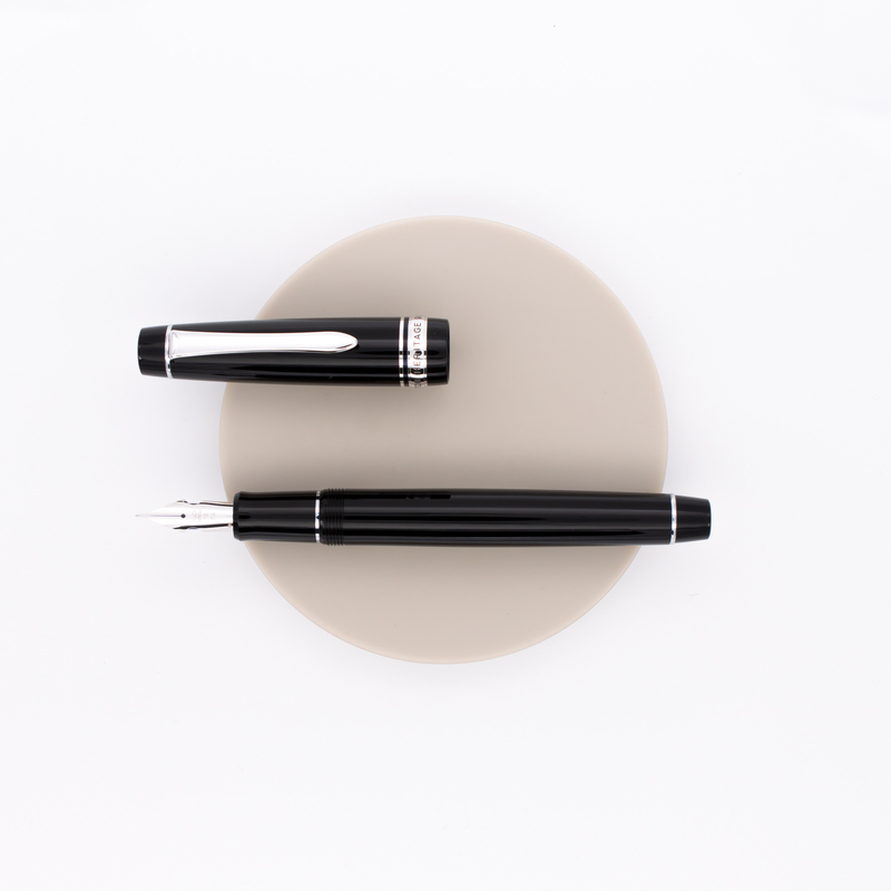 Pilot Custom Heritage 912 Falcon Nib Fountain Pen Black