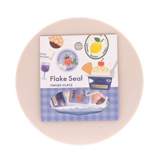 Papier Platz x Eric Small Things Flake Stickers Frutti