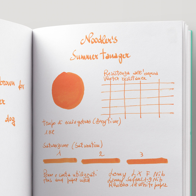 Noodler's Summer Tanager Inchiostro 3 oz