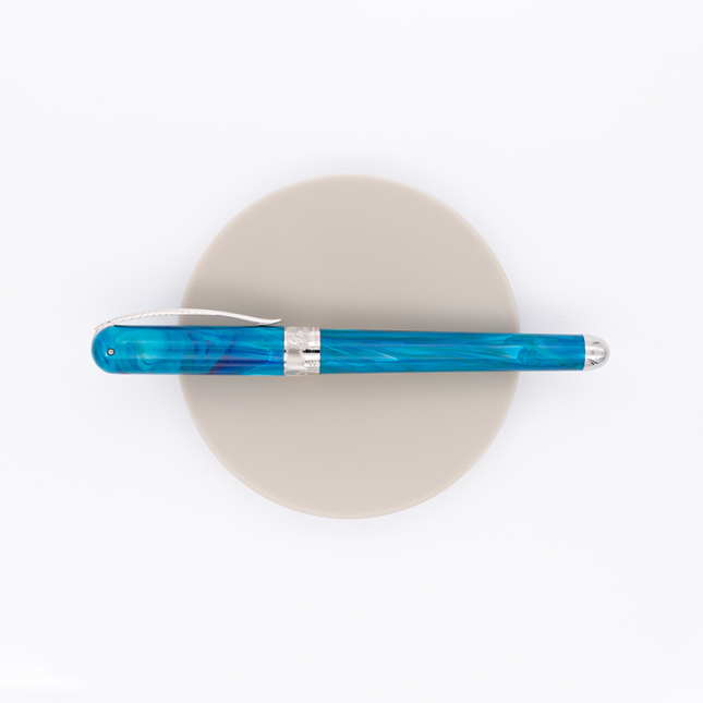 Pineider Avatar UR Roller Pen Abalone Green