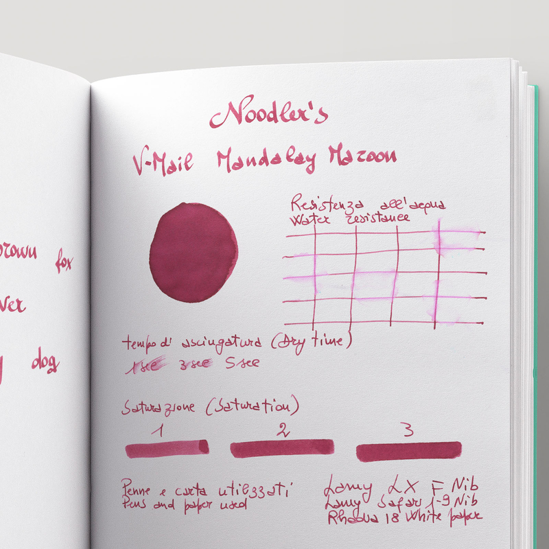 Noodler's V-Mail Mandalay Maroon Ink Bottle 3 oz