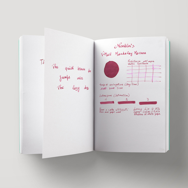 Noodler's V-Mail Mandalay Maroon Ink Bottle 3 oz