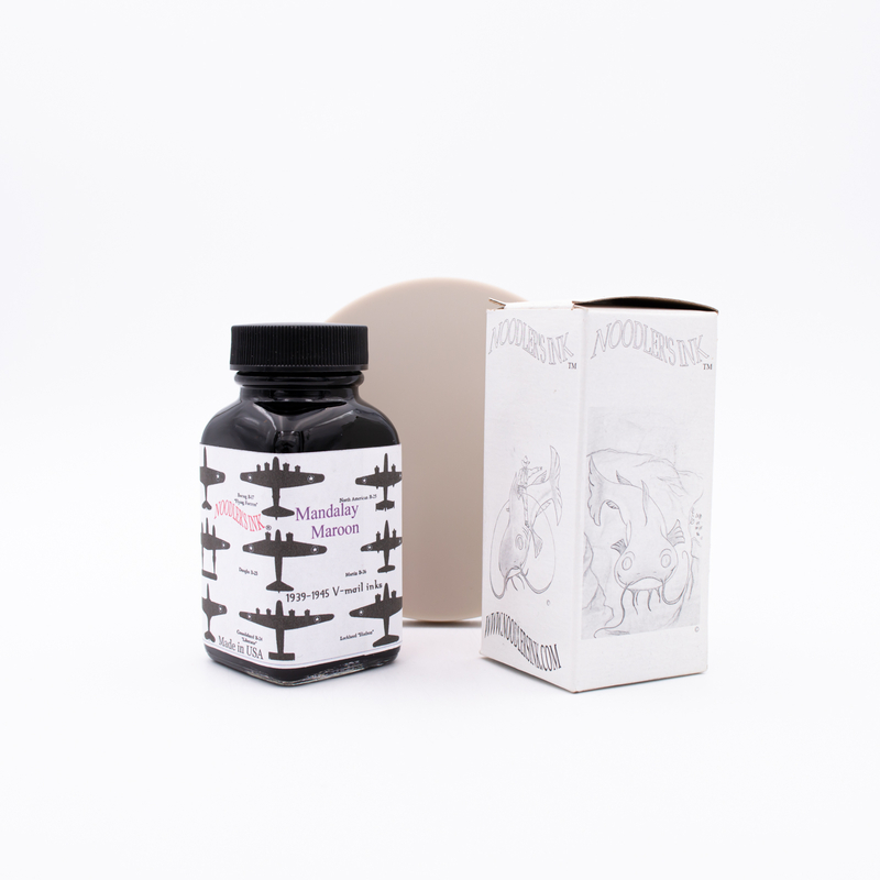 Noodler's V-Mail Mandalay Maroon Ink Bottle 3 oz