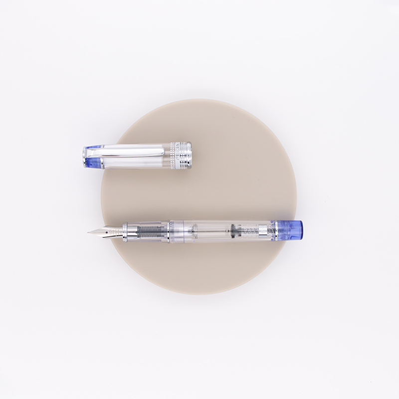Pilot Prera Penna Stilografica Blu Trasparente