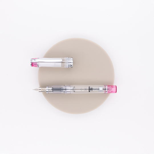 Pilot Prera Penna Stilografica Rosa Trasparente