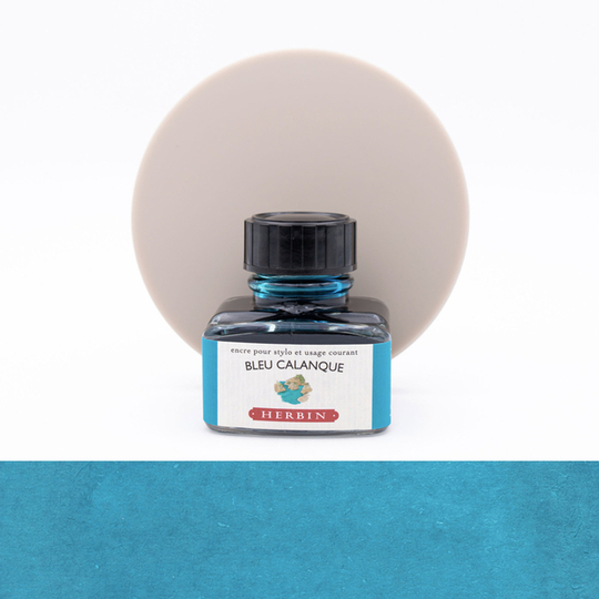 Herbin Bleu Calanque Ink Bottle 30 ml