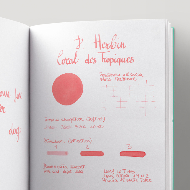 Herbin Corail des Tropiques Ink Bottle 30 ml
