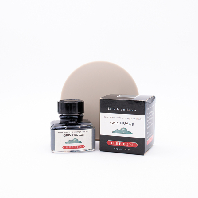 Herbin Gris Nuage Ink Bottle 30 ml