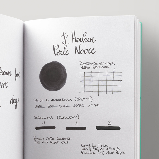 Herbin Perle Noire Ink Bottle 30 ml