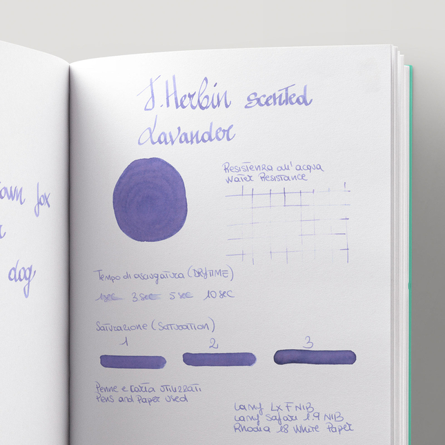 Herbin Lavender Inchiostro profumato alla lavanda 30 ml