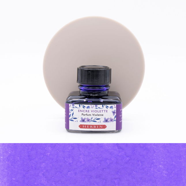 Herbin Violet Scented Ink Bottle 30 ml