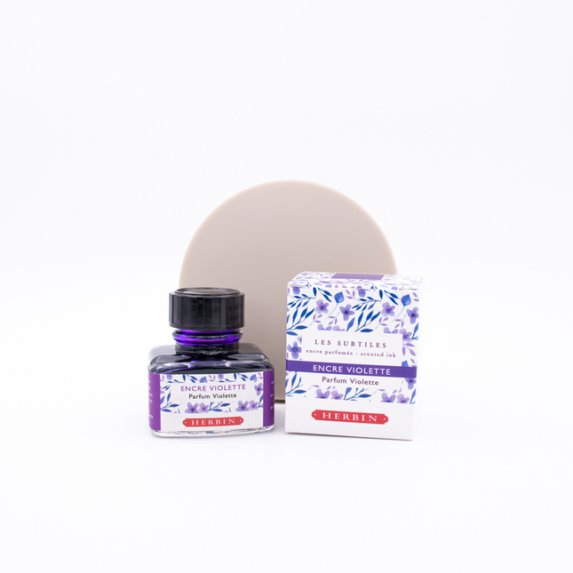 Herbin Violet Scented Ink Bottle 30 ml