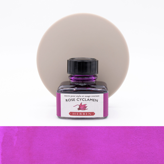 Herbin Rose Cyclamen Ink Bottle 30 ml