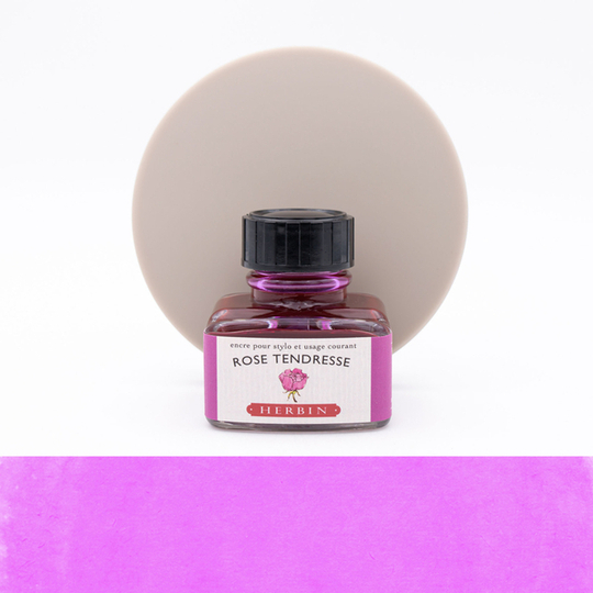 Herbin Rose Tendresse Ink Bottle 30 ml