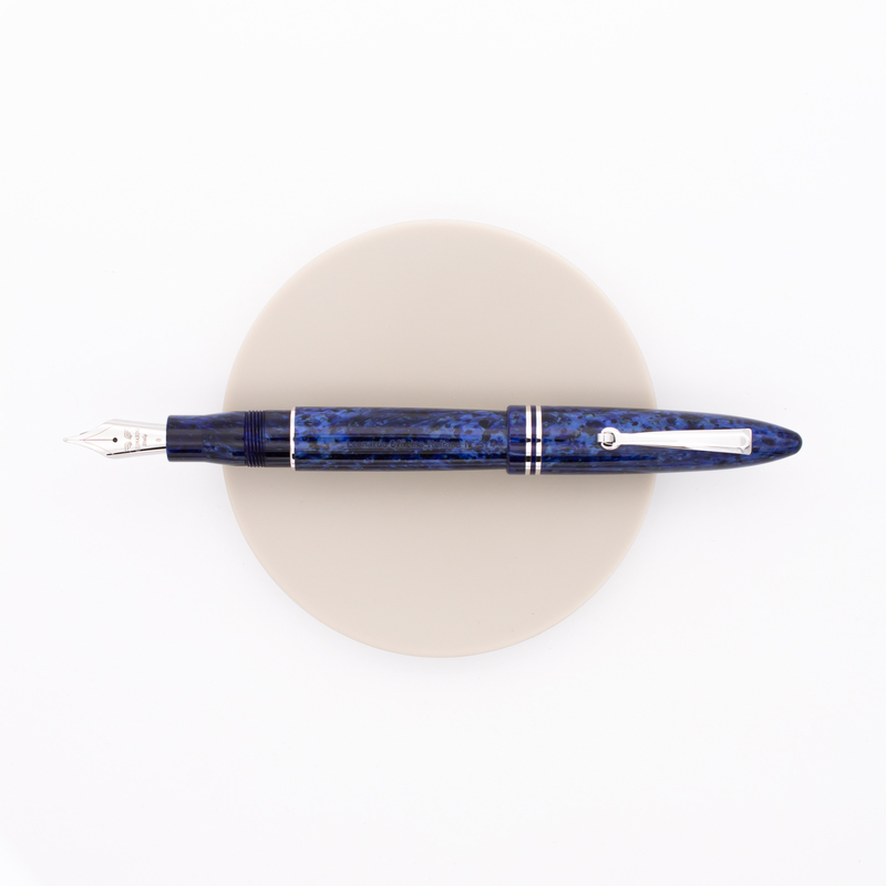 Leonardo Officina Italiana Furore Fountain Pen Blue Galaxy & Rhodium