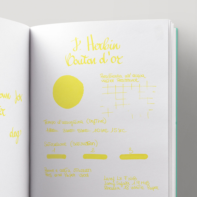 Herbin Bouton d'Or Ink Bottle 10 ml