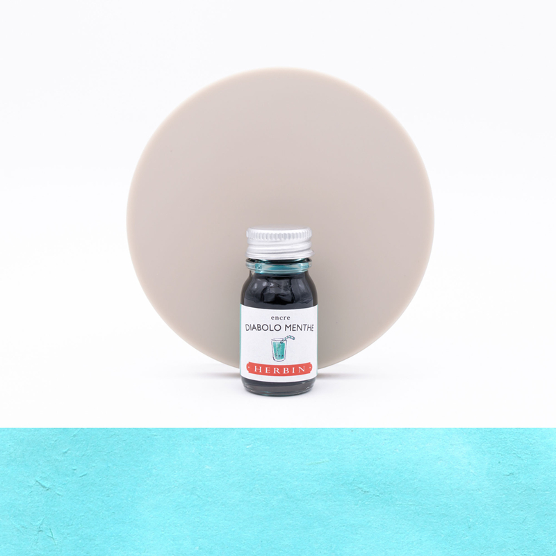Herbin Diabolo Menthe Ink Bottle 10 ml