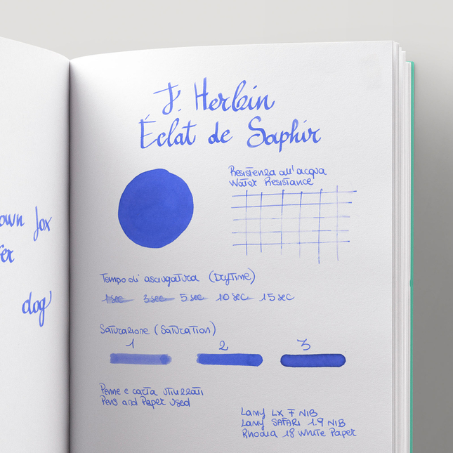 Herbin Eclat de Saphir Inchiostro 10 ml