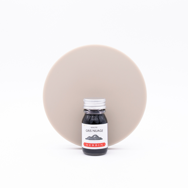 Herbin Gris Nuage Ink Bottle 10 ml