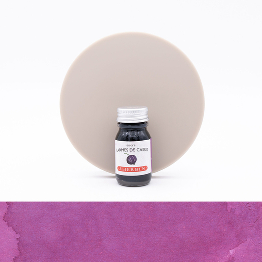 Herbin Larmes de Cassis Ink Bottle 10 ml