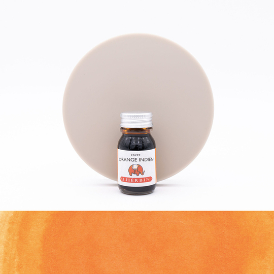 Herbin Orange Indien Ink Bottle 10 ml